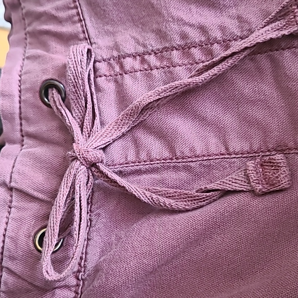 SONOMA BRAND WOMENS PLUS SIZE MAUVE CAPRIS SIZE 0X - Picture 15 of 15